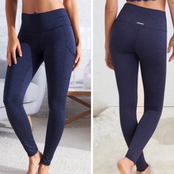 Off Line by Aerie leggings size XS navy the hugger hi rise - Picture 1 of 2